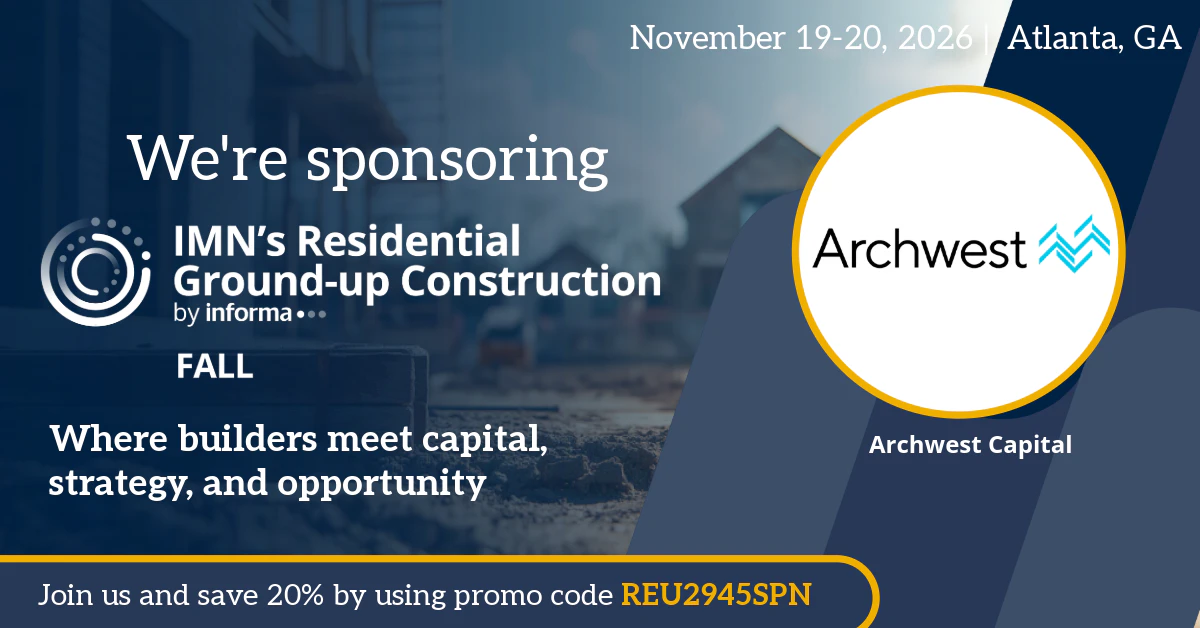 Residential Ground-Up Construction Marketing Banner for Sponsors