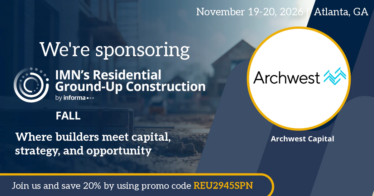 Residential Ground-Up Construction Marketing Banner for Sponsors