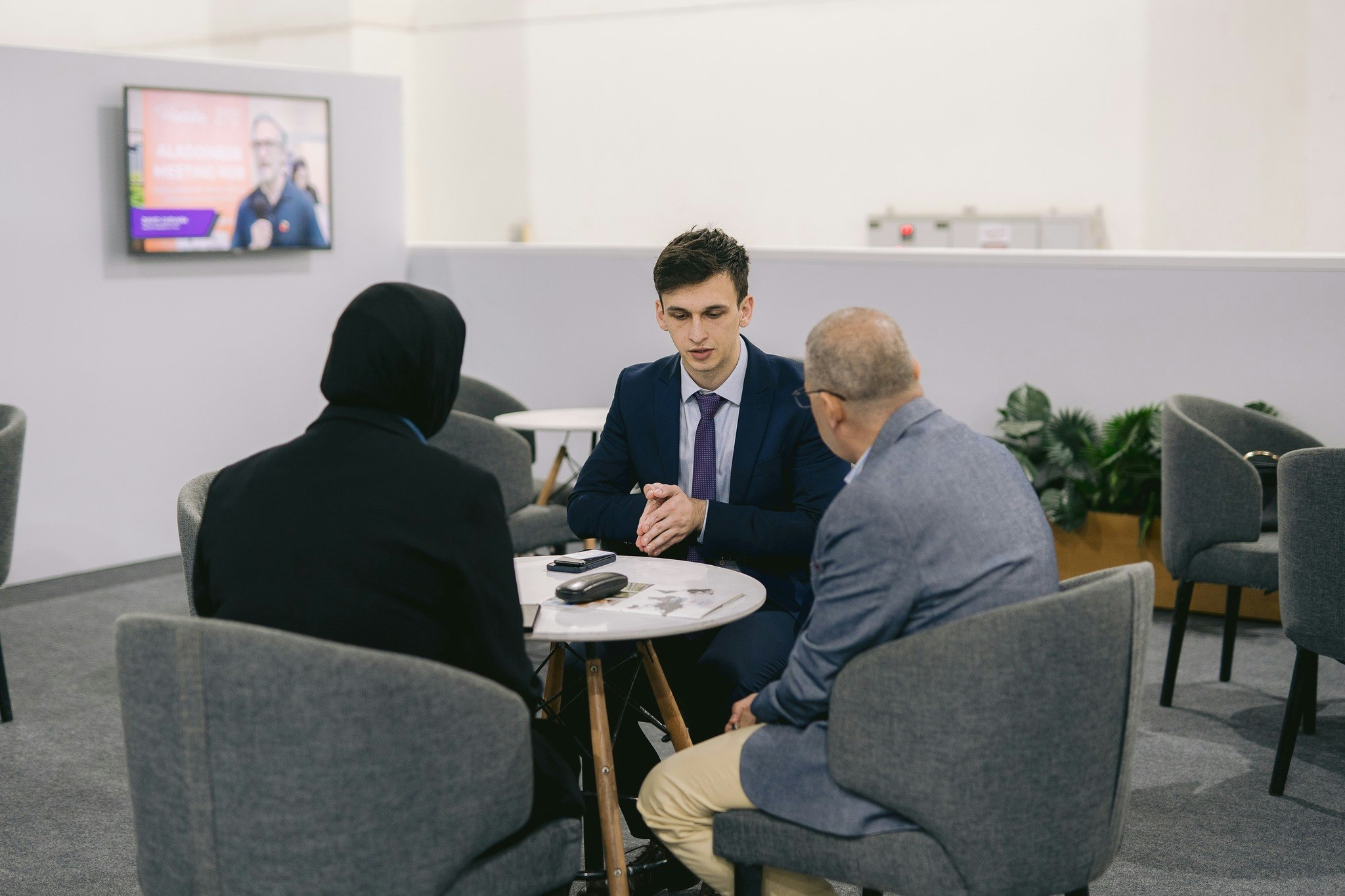 Hosted buyer programme meeting