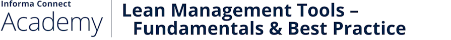 Lean Management Tools - Fundamentals & Best Practice