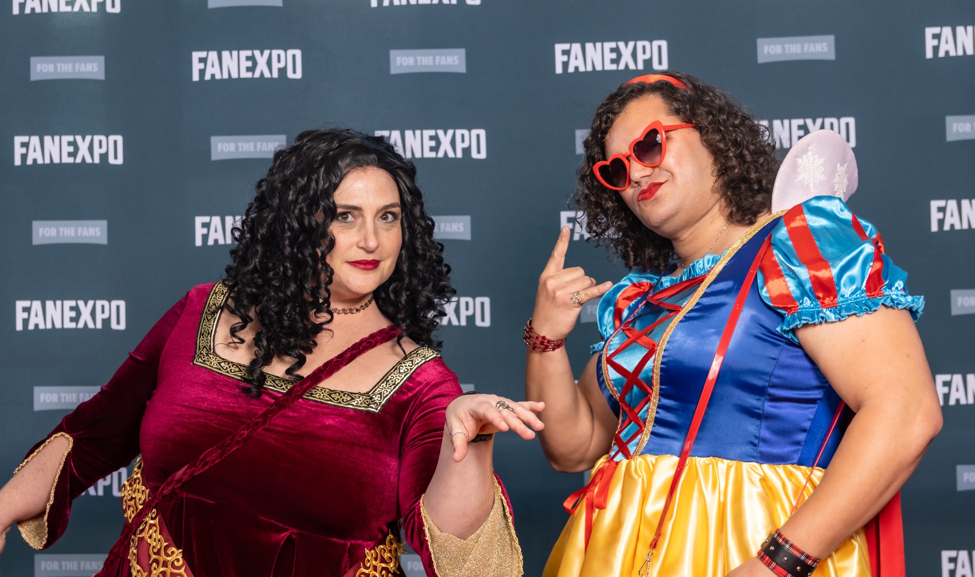 Mother Gothel and Snow White