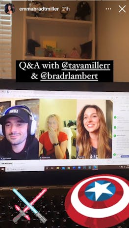 FAN MEETUPS RECAP: Virtual Q&A with Taya Miller and Brad R Lambert