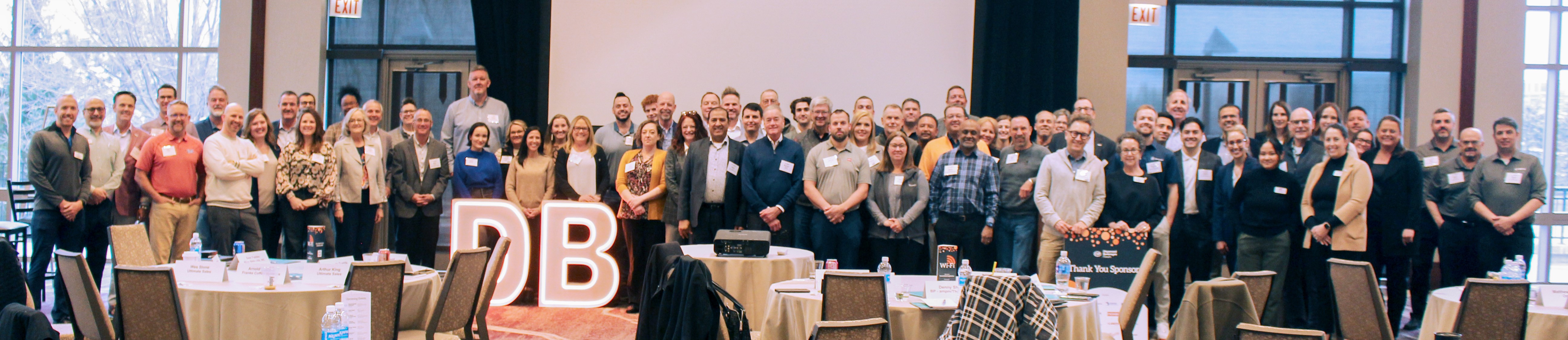 group photo of all attendees at Dispensed Beverage Forum 2025