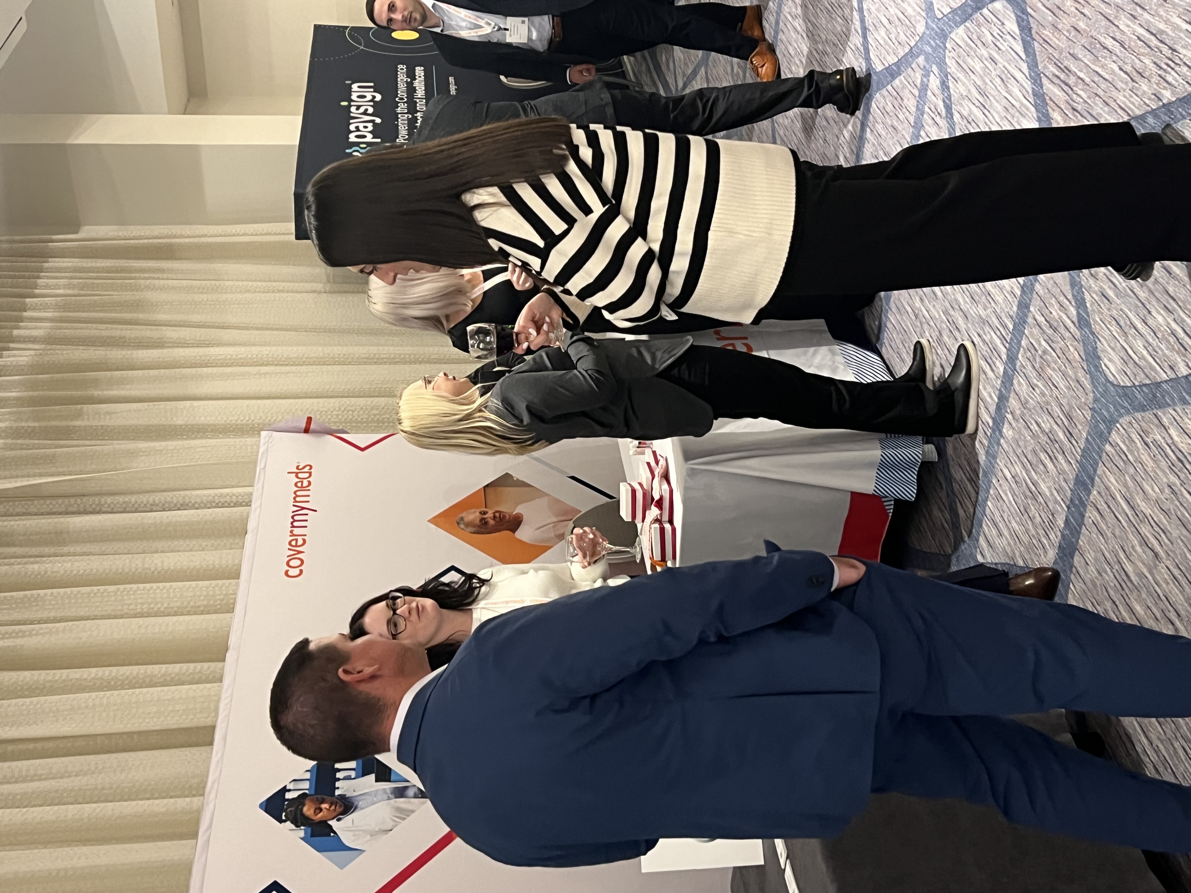 Group of access professionals networking at Copay, Reimbursement and Access Congress