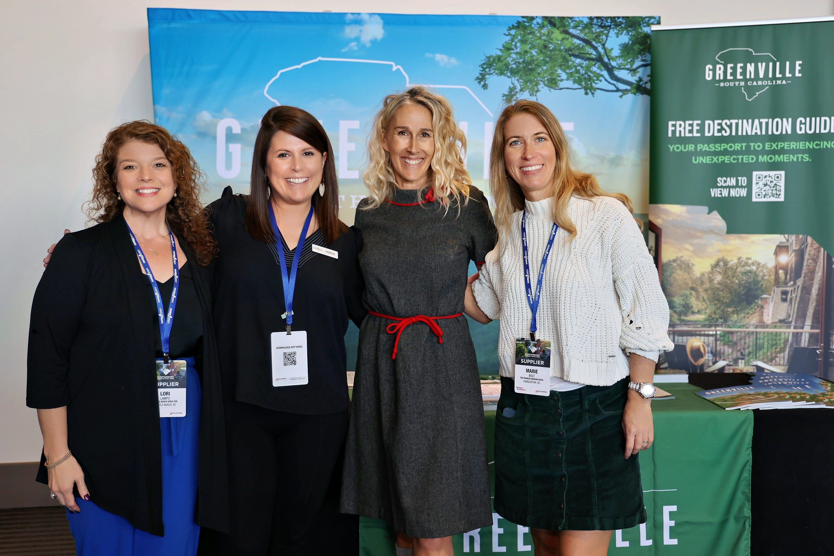 A group of women at Connect Faith in Greenville.