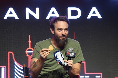 Charlie Cox tries all dressed chips