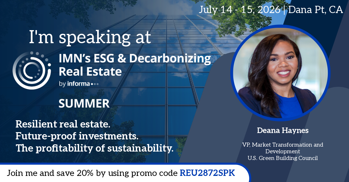 ESG Marketing Banner for Speakers
