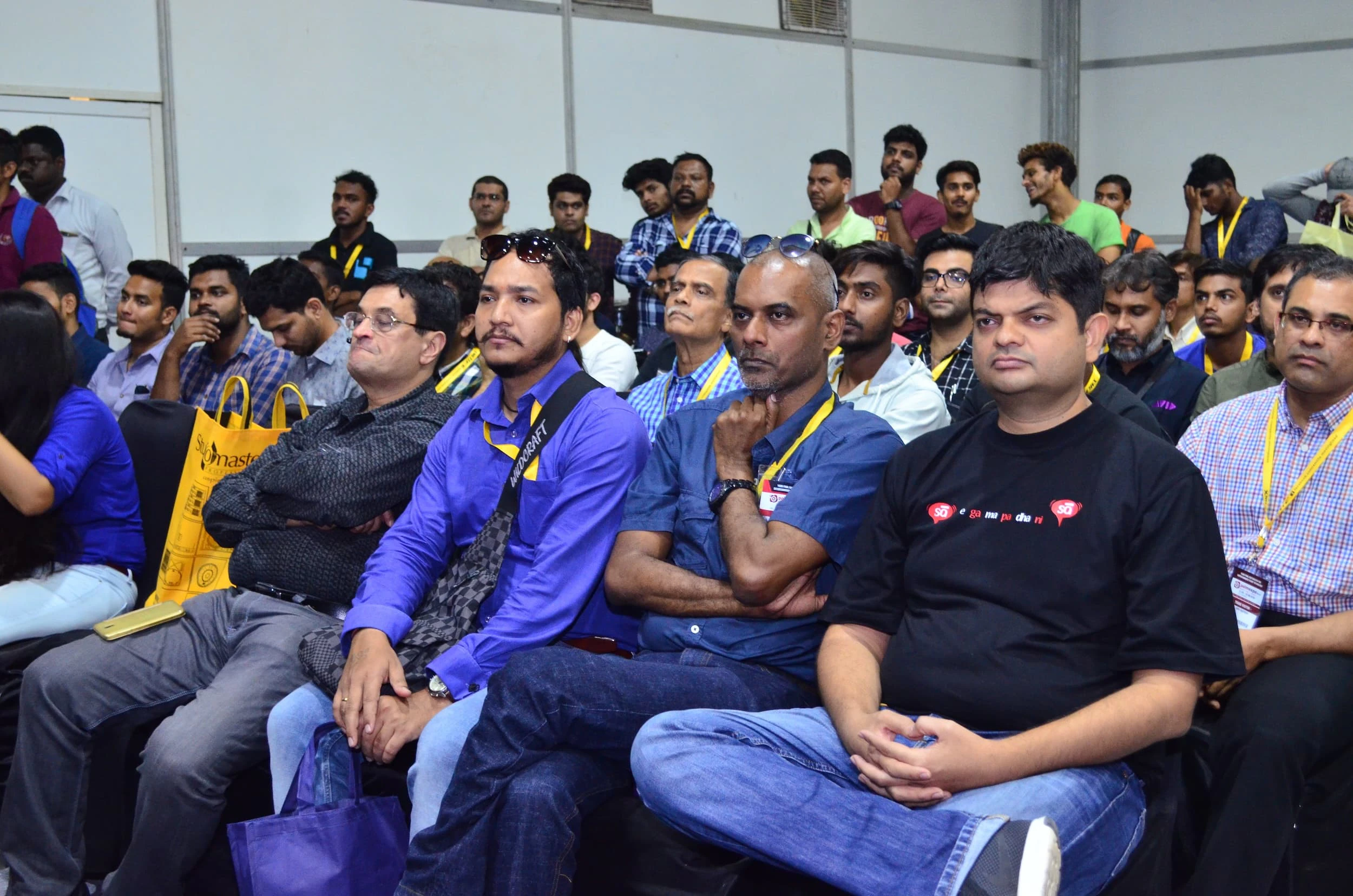Audience seated at a conference or seminar during the IRAA Palm Awards.