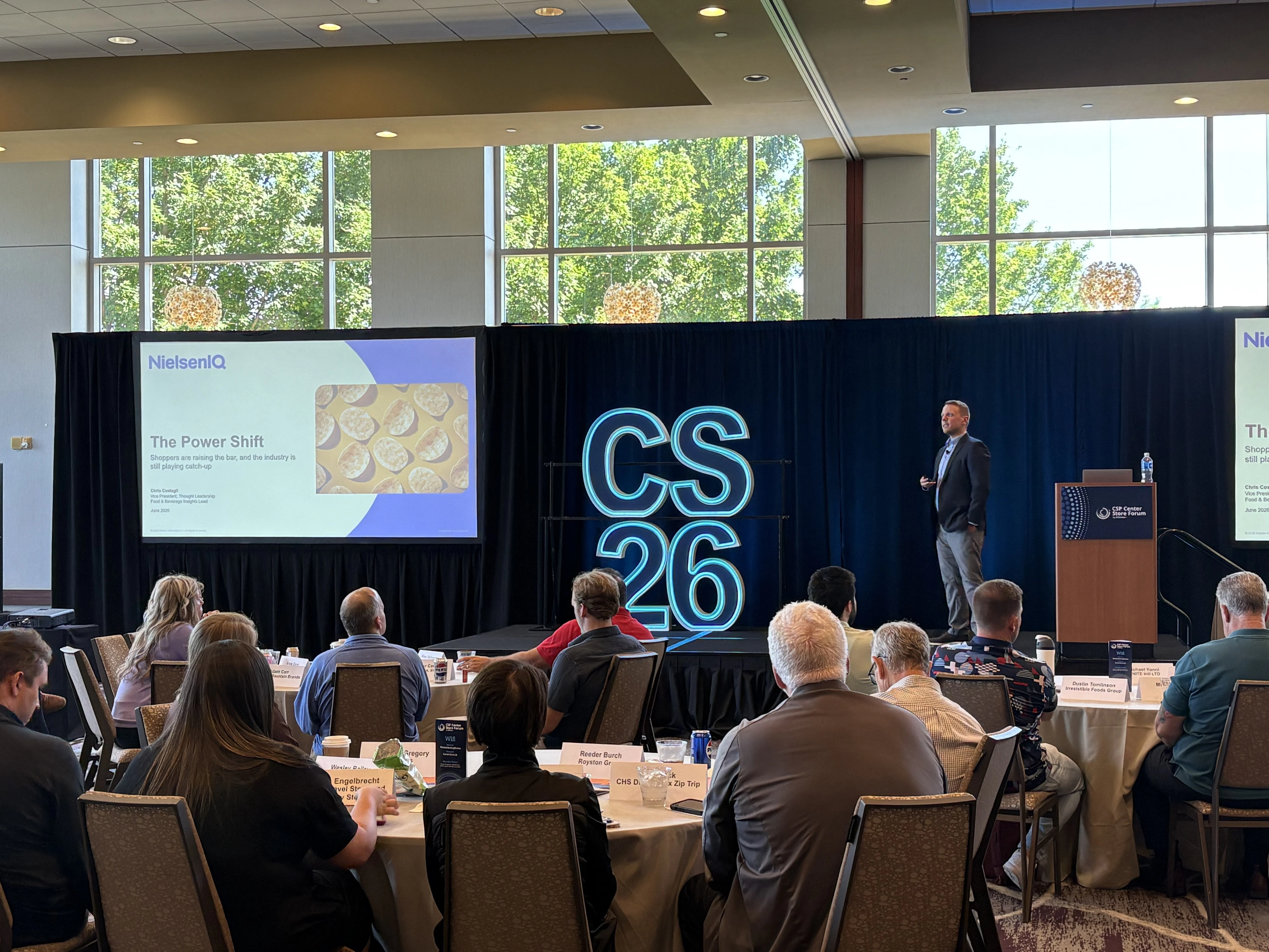 Retailer Presenting During Retailer Talks at Center Store Forum