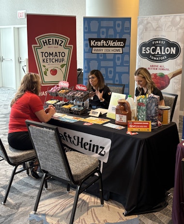 Kraft Heinz Sponsor Booth 2025