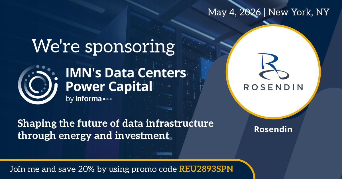 Data Centers Power Capital Marketing Banner for Sponsors
