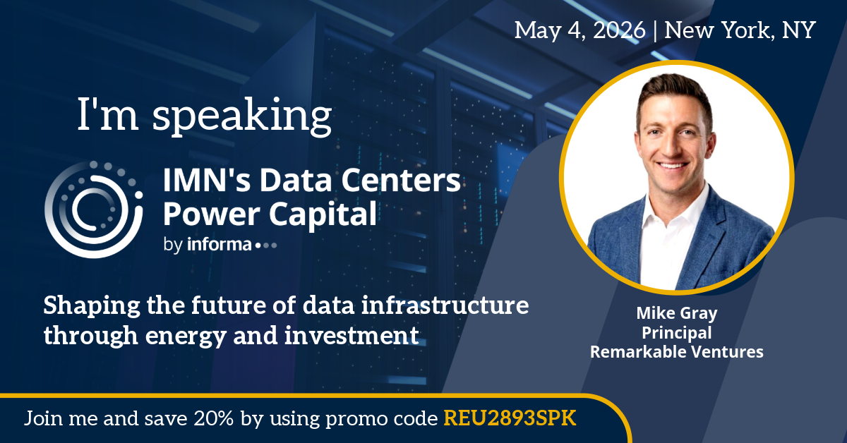 Data Centers Power Capital Marketing Banner for Speakers