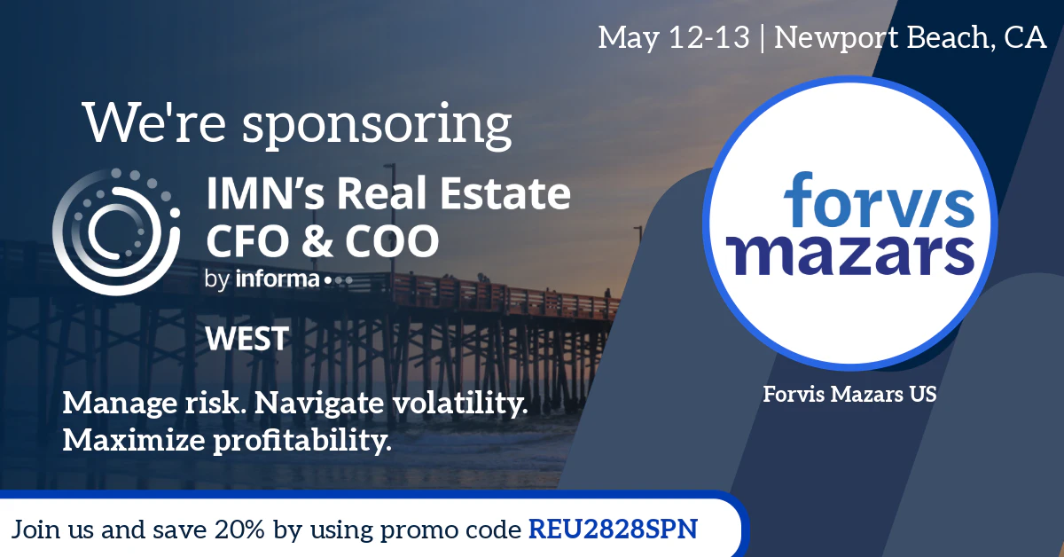 CFO West Marketing Banner for Sponsors
