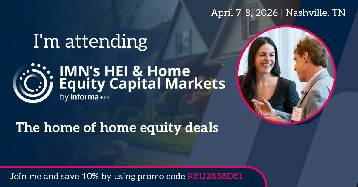 HEI & Home Equity Capital Markets Marketing Banner for Attendees