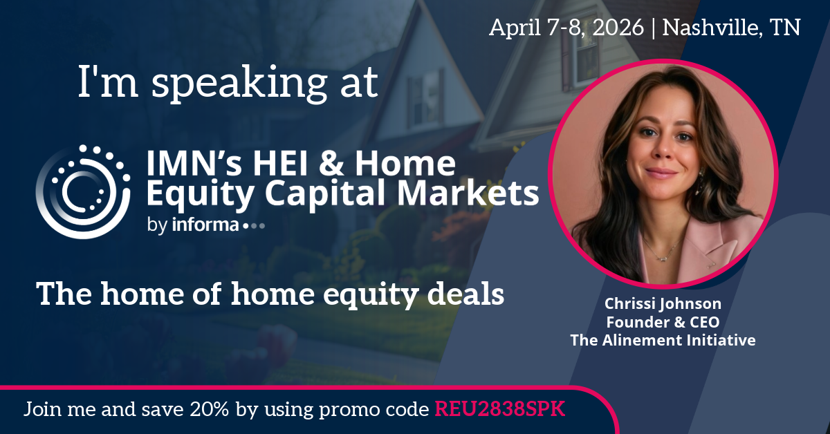 HEI & Home Equity Capital Markets Marketing Banner for Speakers