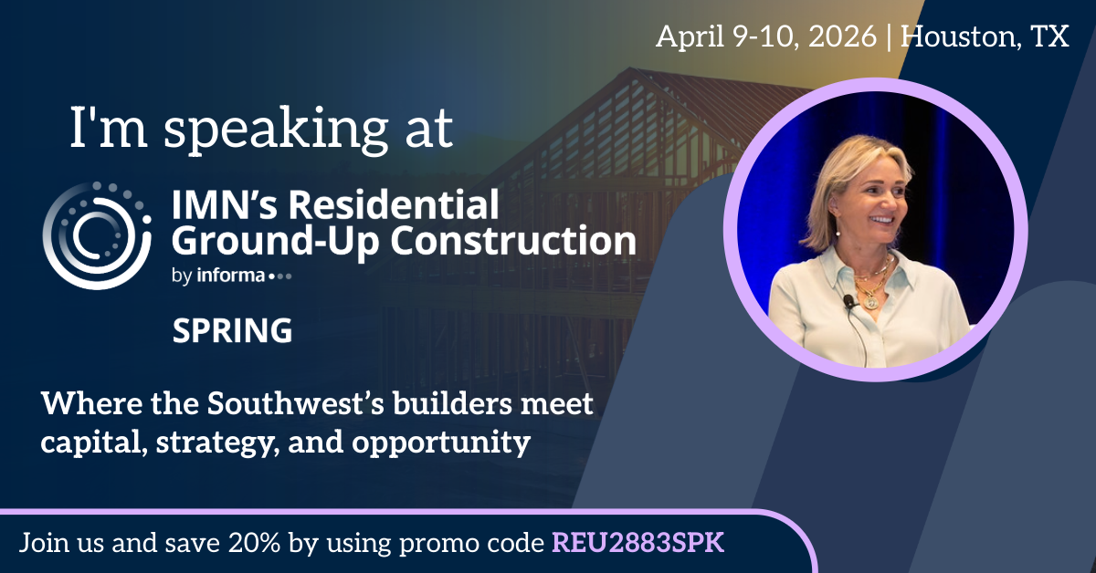 Residential Ground-Up Construction Spring Marketing Banner for Speakers
