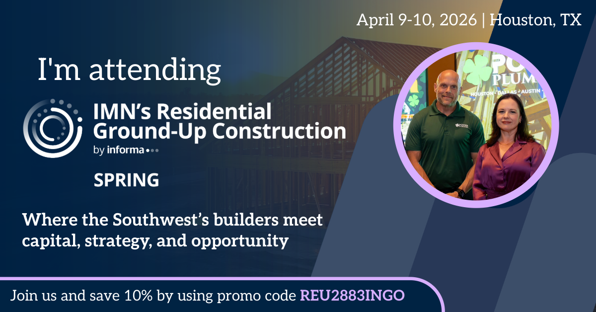 Residential Ground-Up Construction Spring Marketing Banner for Attendees