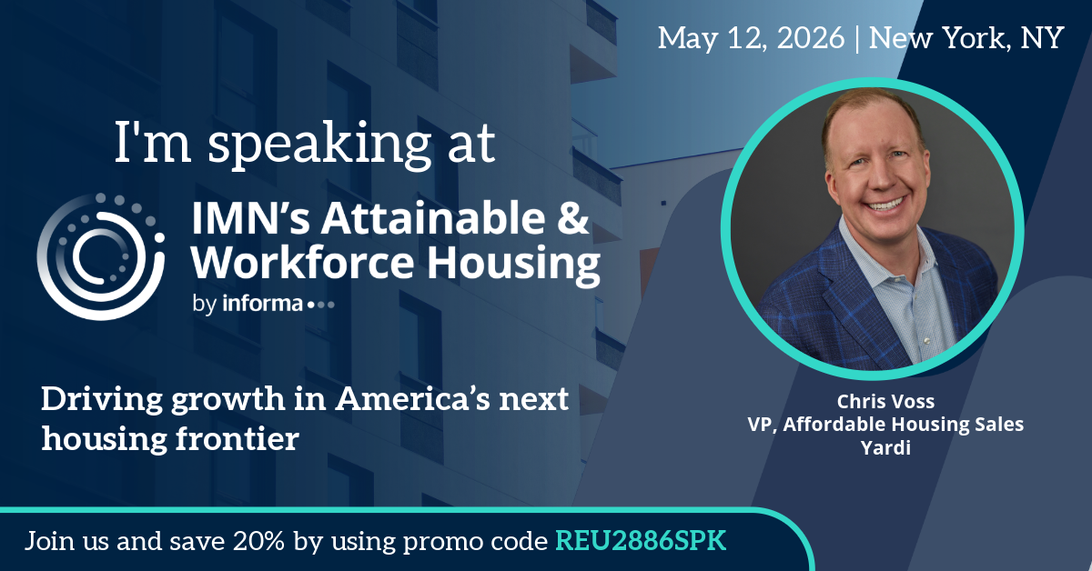 Attainable & Workforce Housing Marketing Banner for Speakers