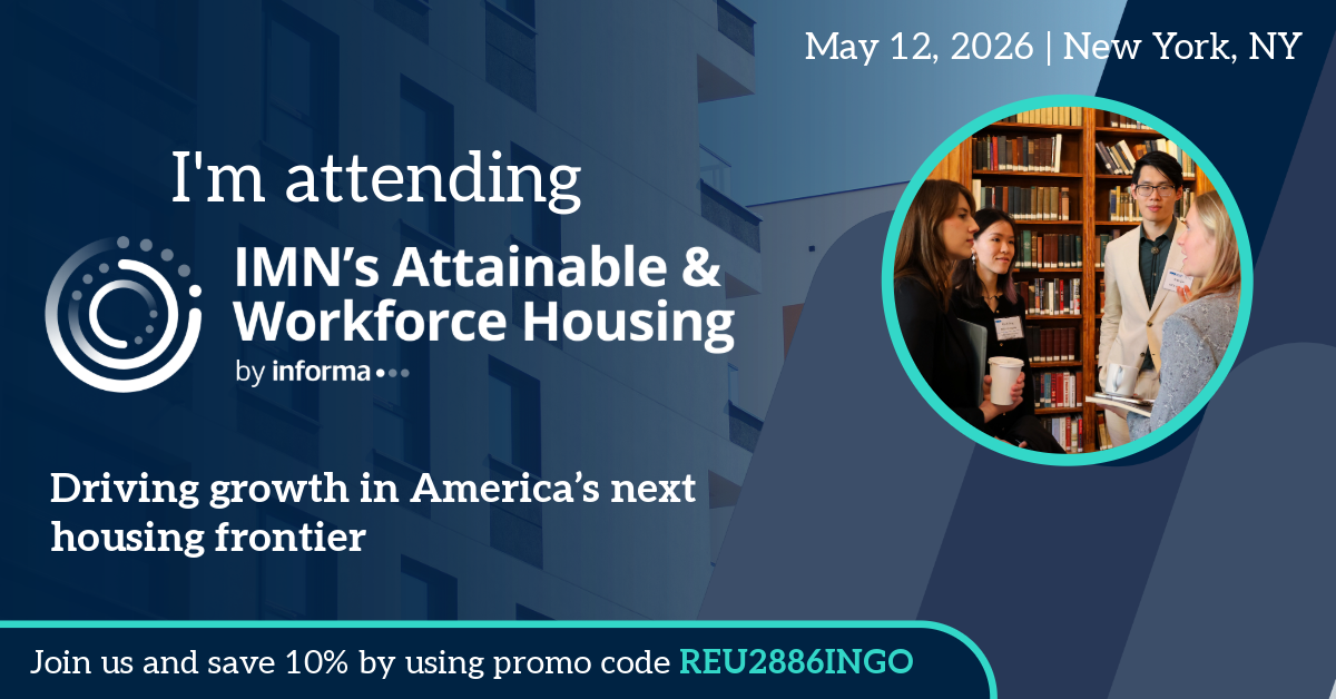 Attainable & Workforce Housing Marketing Banner for Attendees