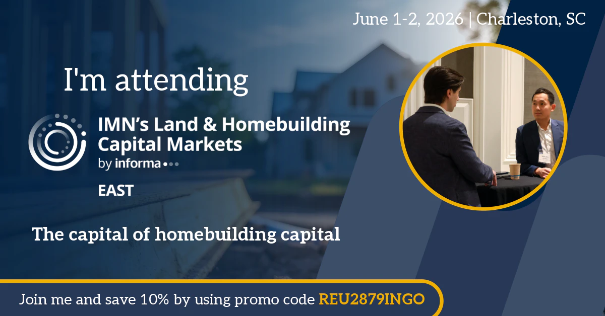 Land East Marketing Banner for Attendees