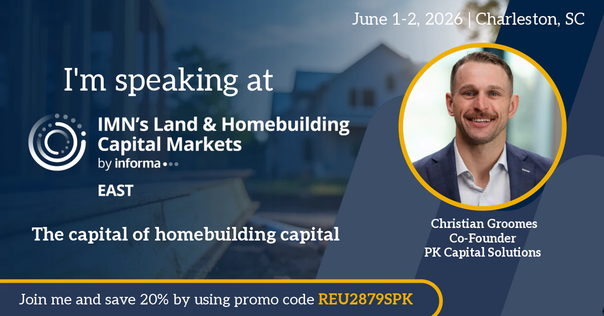 Land East Marketing Banner for Speakers