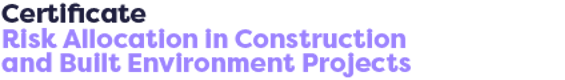 Risk Allocation in Construction and Built Environment Projects