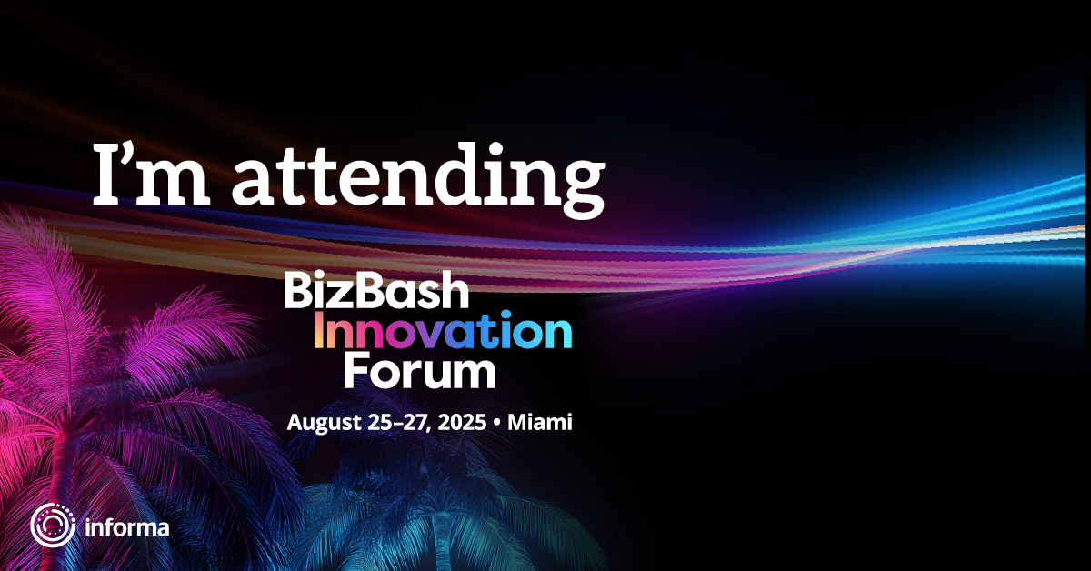 "I'm attending" shareable LinkedIn graphic promoting the 2024 Sports Innovation Forum.