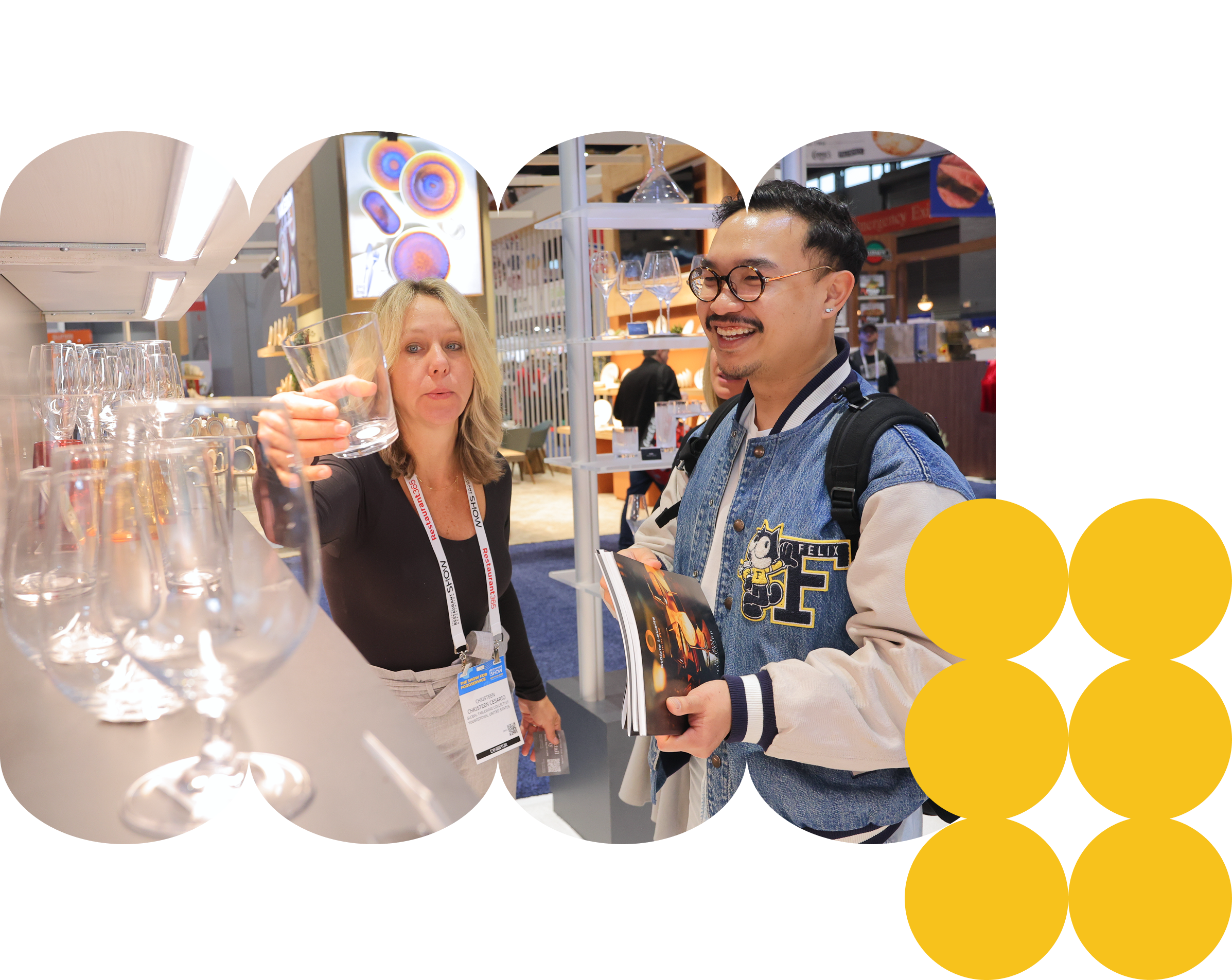 Your booth at the show image?