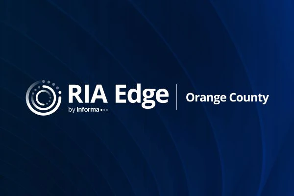 RIA Edge Orange County white logo