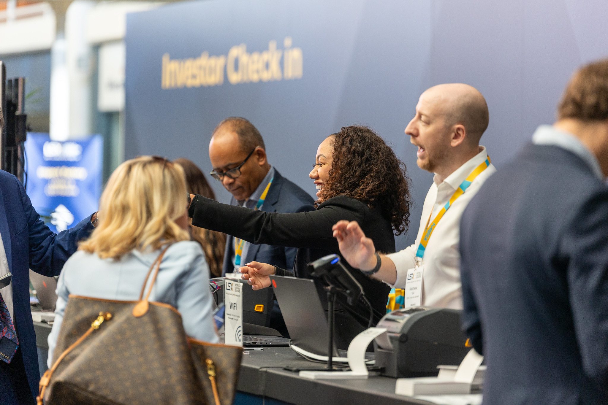 Investor Check In at LSX World Congress Europe
