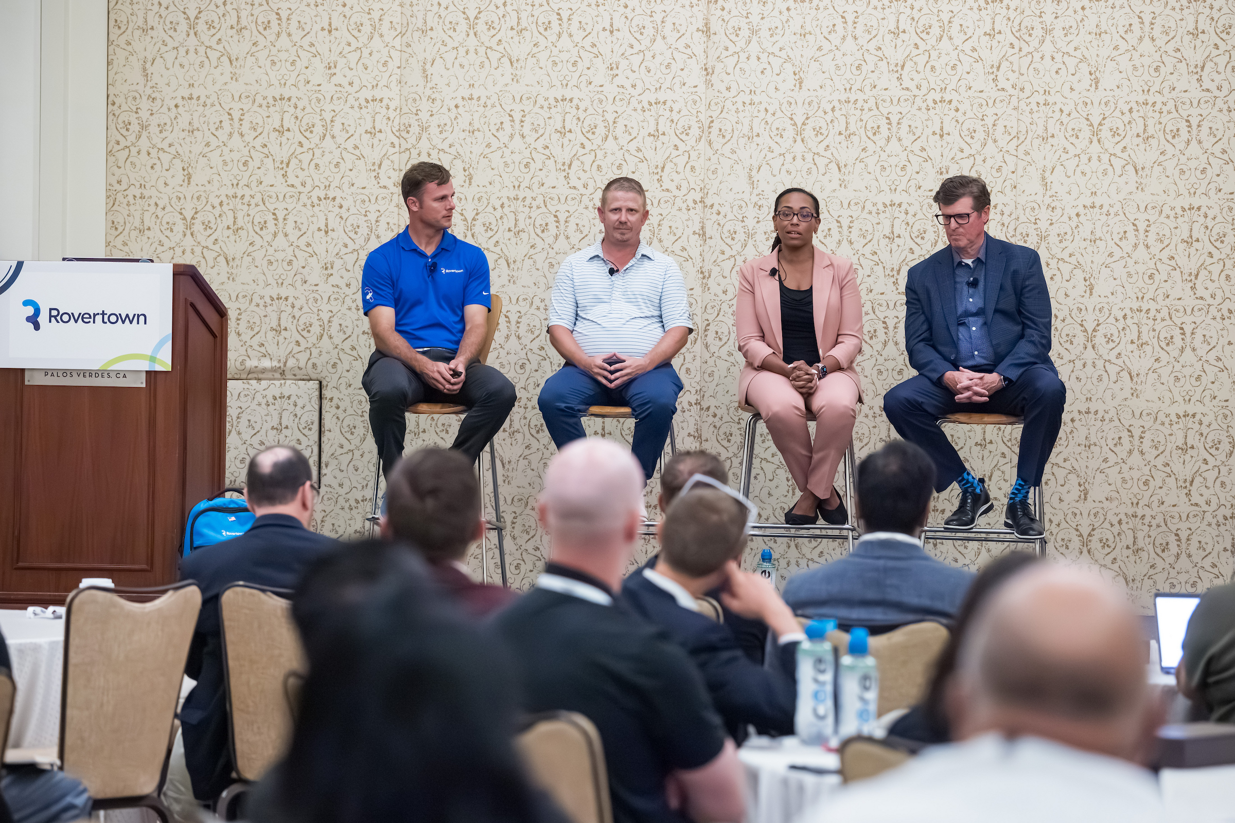 General Session showcasing the audience engaged with the speaker from our previous Outlook Leadership event.