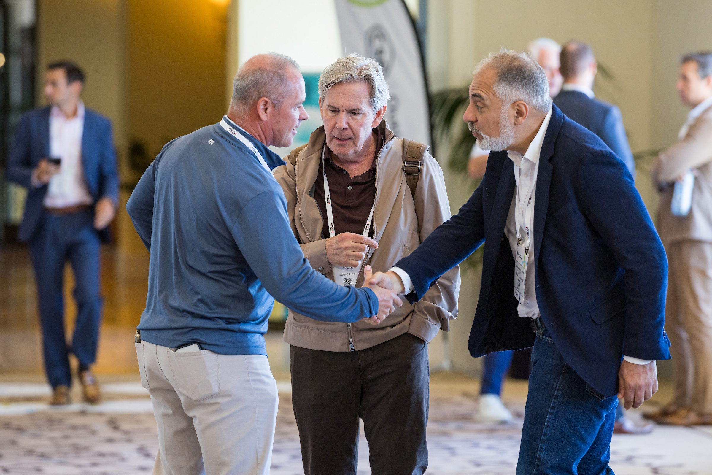 Retailers networking from our previous Outlook Leadership Event.