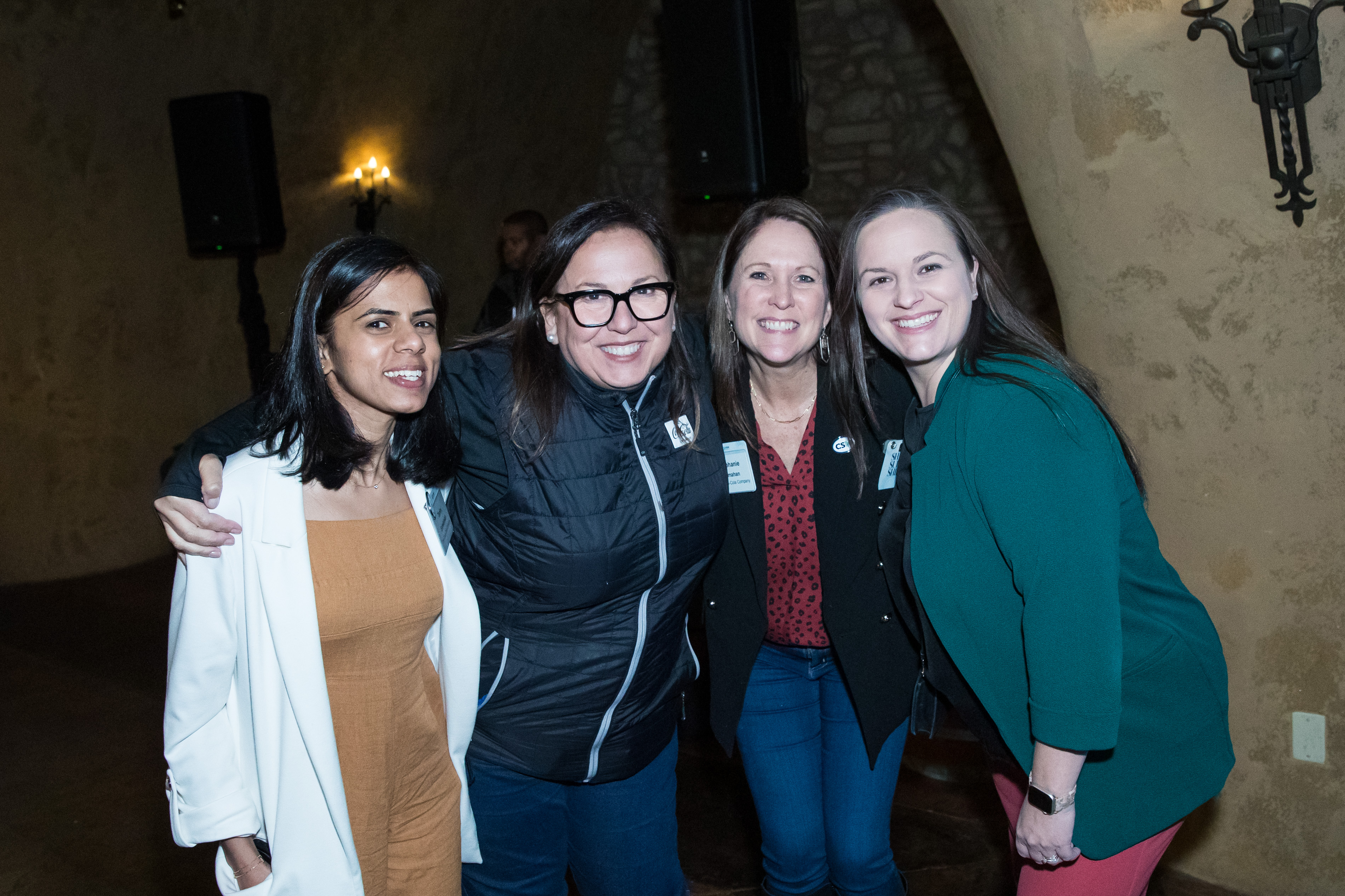 CSW attendees posing for a photo at the After Party.