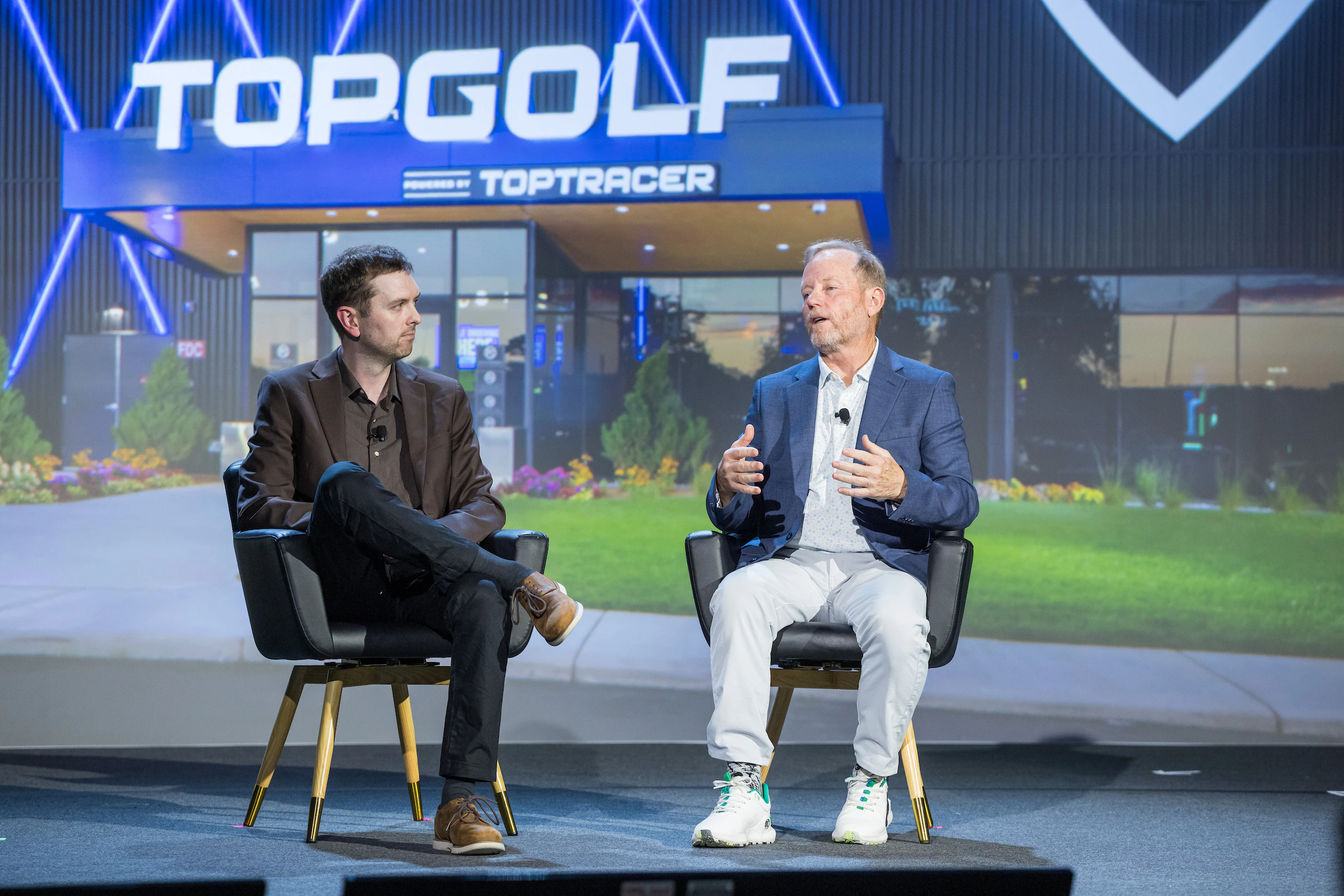 Top Golf Speaker with Restaurant Business Editor at FS/TEC