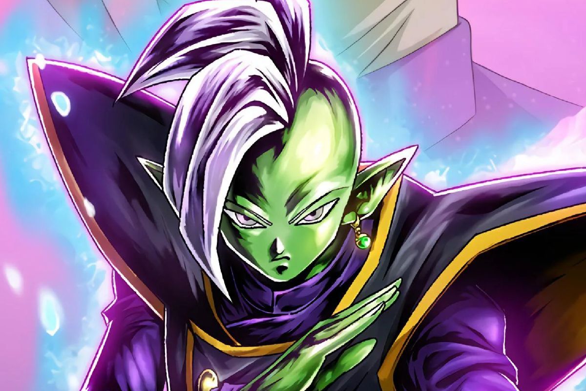 Future Zamasu in a fighting pose