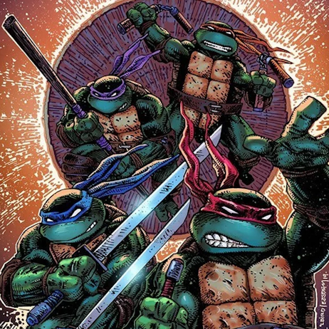 Kevin Eastman at MEFCC Hall of Fame, co-creator of Teenage Mutant Ninja Turtles.