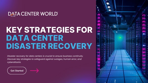 Key Strategies For Data Center Disaster Recovery cover