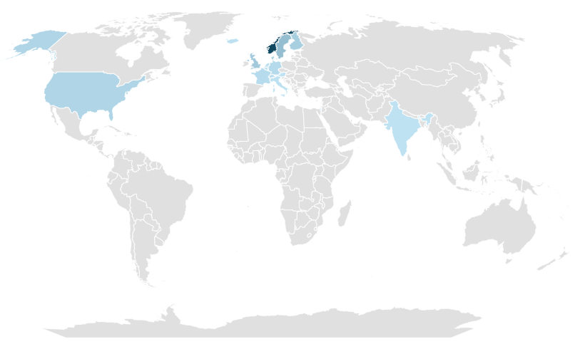 LSX Nordic 2025 Countries Represented