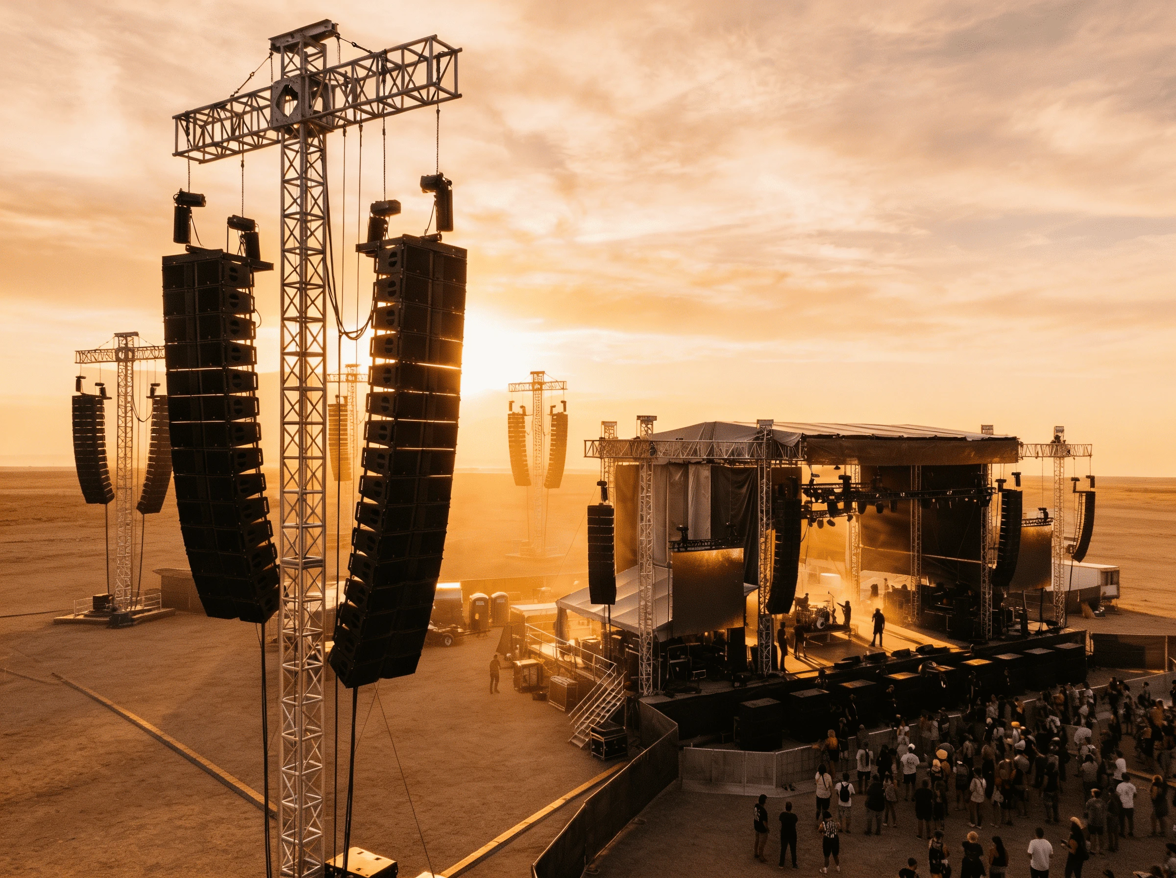 Open Line Array Demo at PALM Expo Delhi 2027