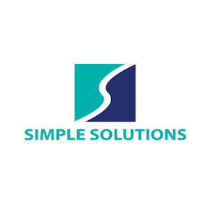 Simple Solutions logo – MEES 2025 Exhibitor delivering event production, installations, and setup support