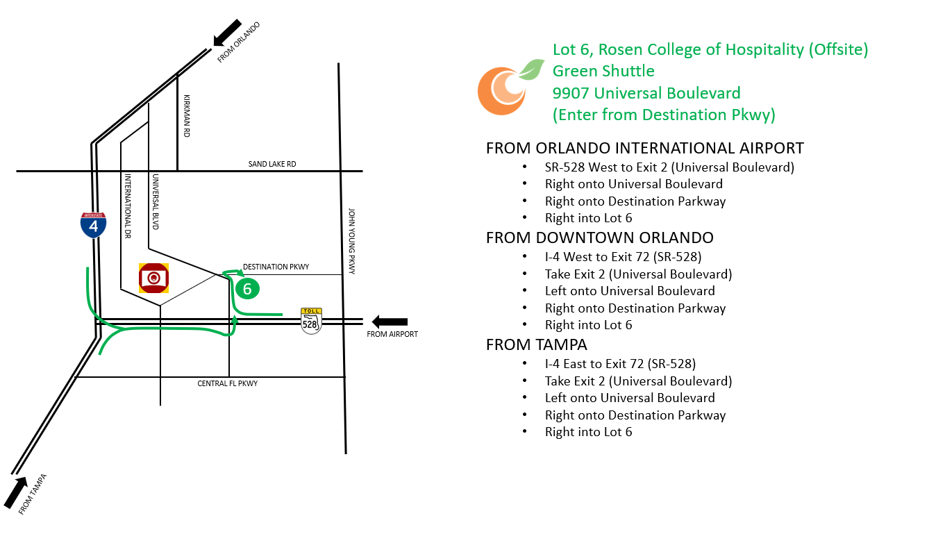 Where can I find directions to the parking lot I purchased? – MEGACON