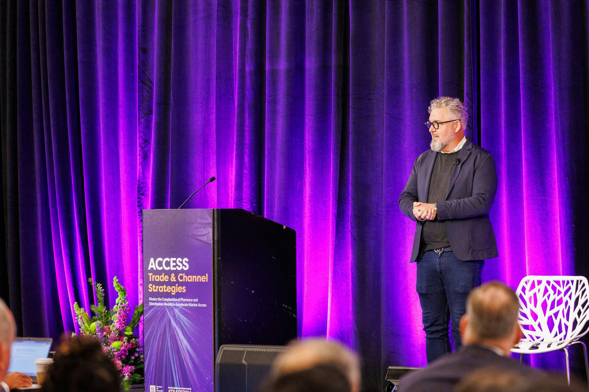 Bill Roth delivering Keynote Address at the Trade & Channel Strategies event