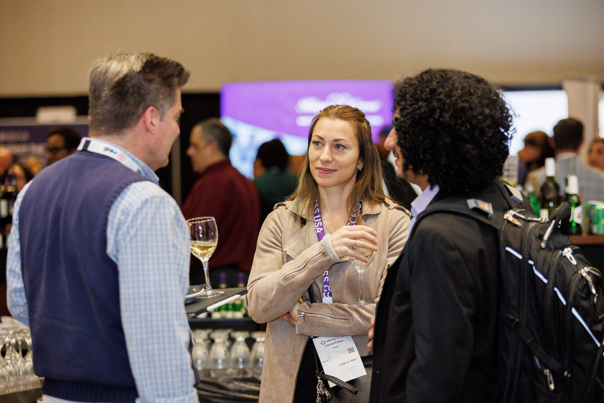 Access professionals in discussion at Access USA conference