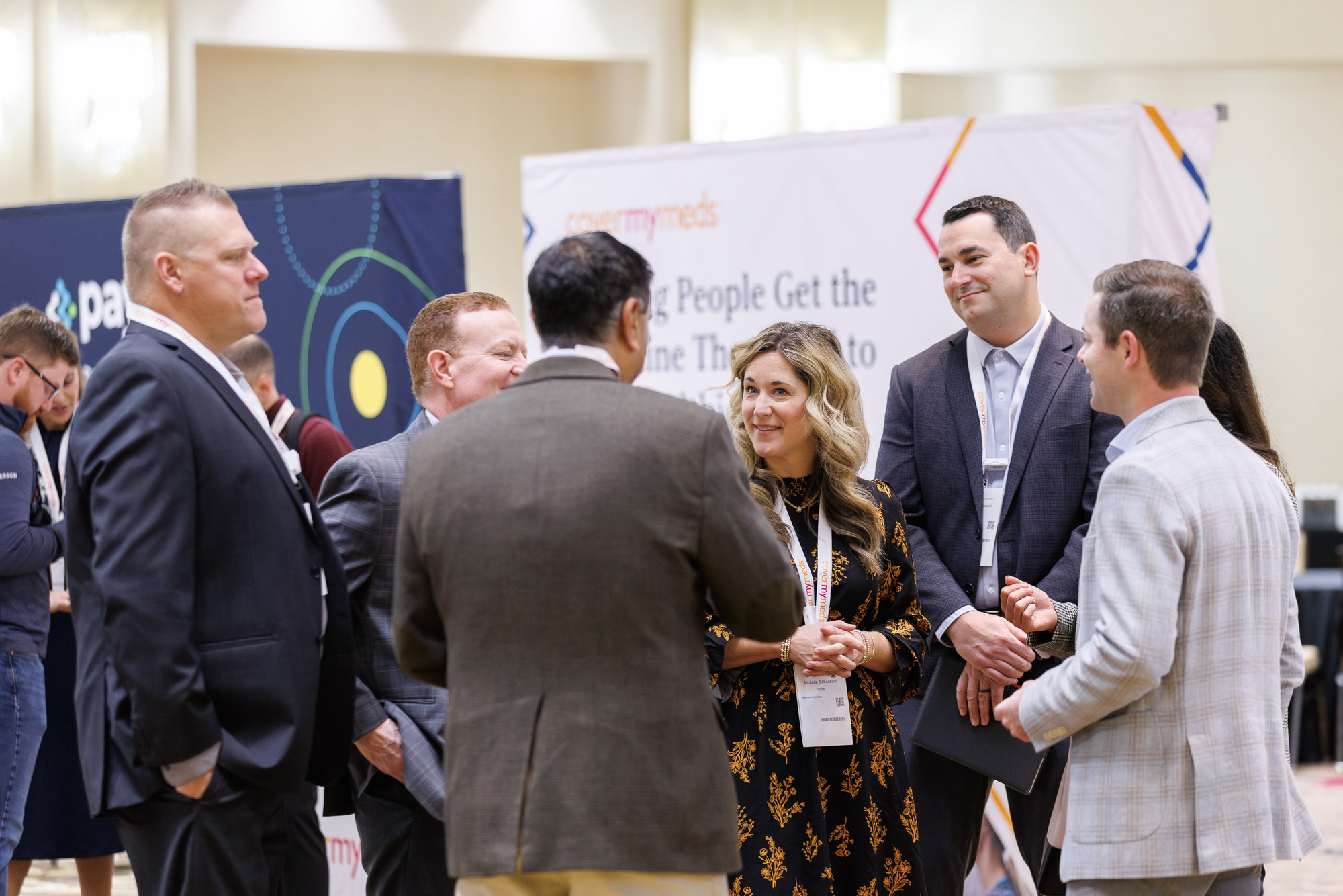 Attendees networking at Copay, Reimbursement and Access Congress