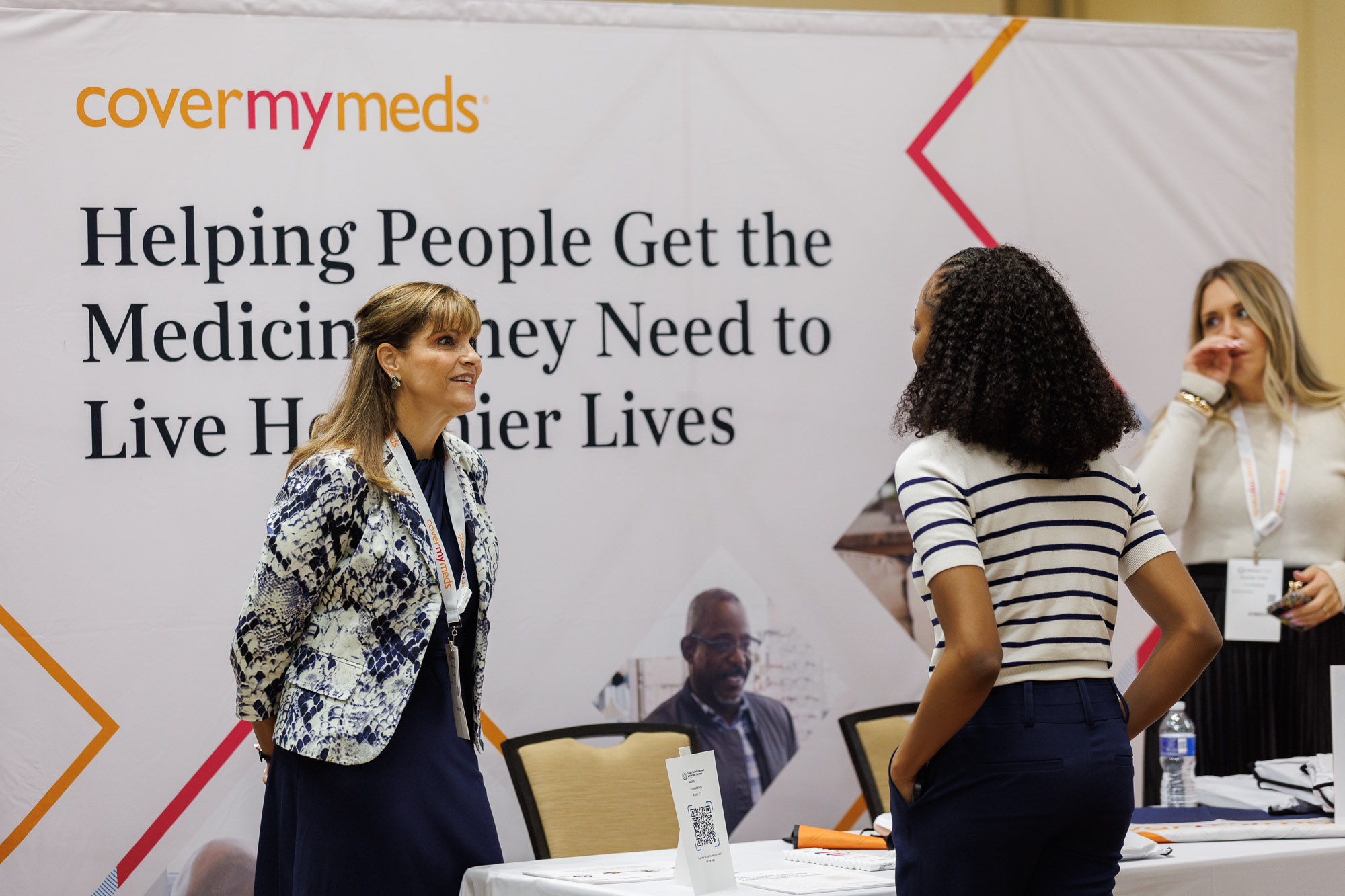 Exhibitor at pharma conference