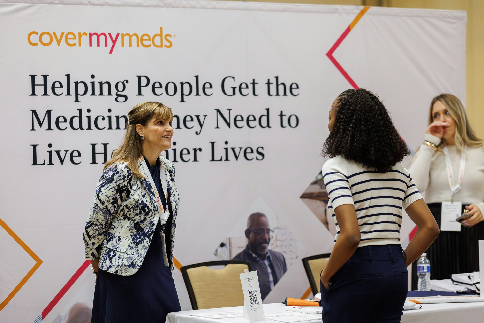 Exhibitor at pharma conference