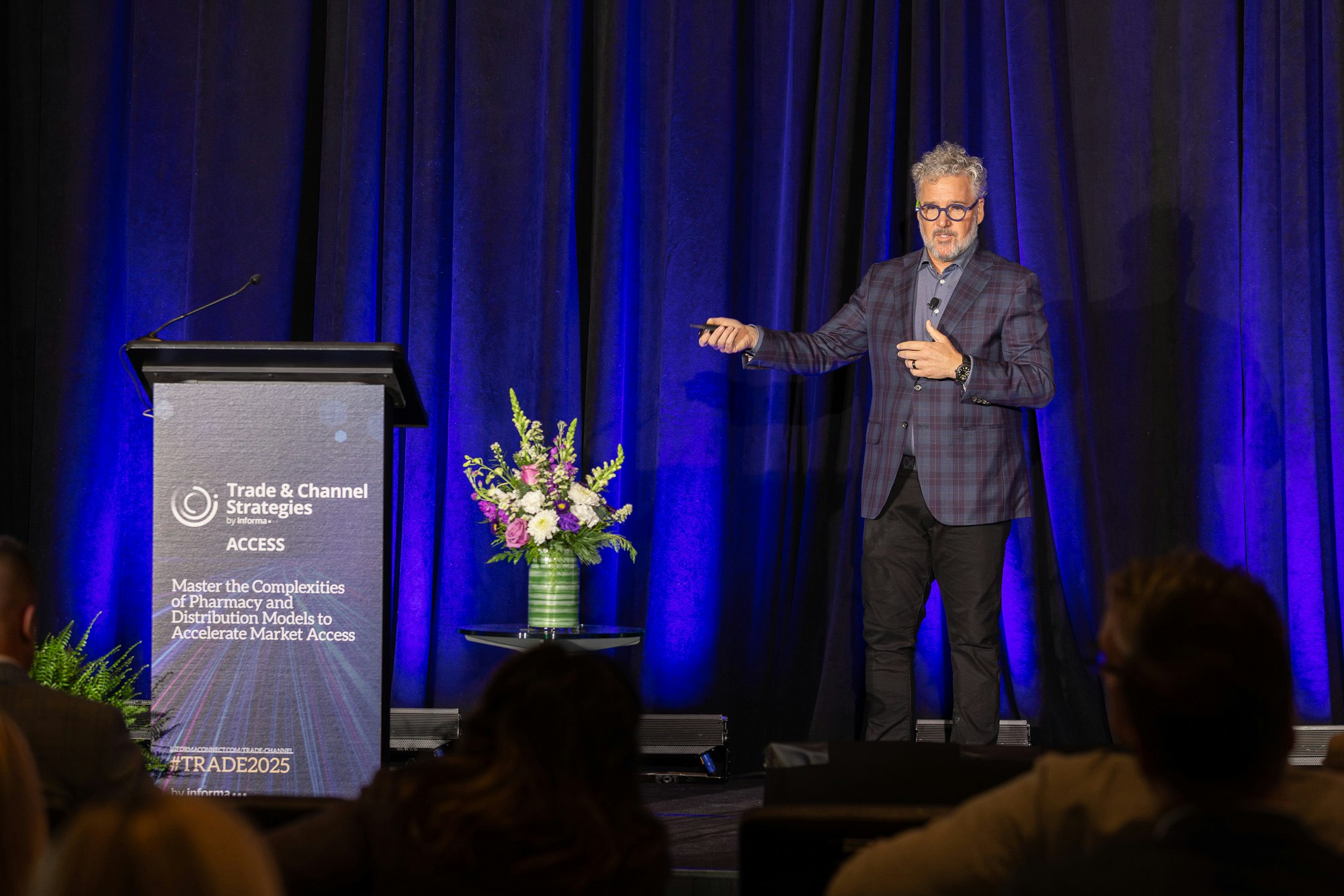 Bill Roth delivering Keynote Address at the Trade & Channel Strategies event