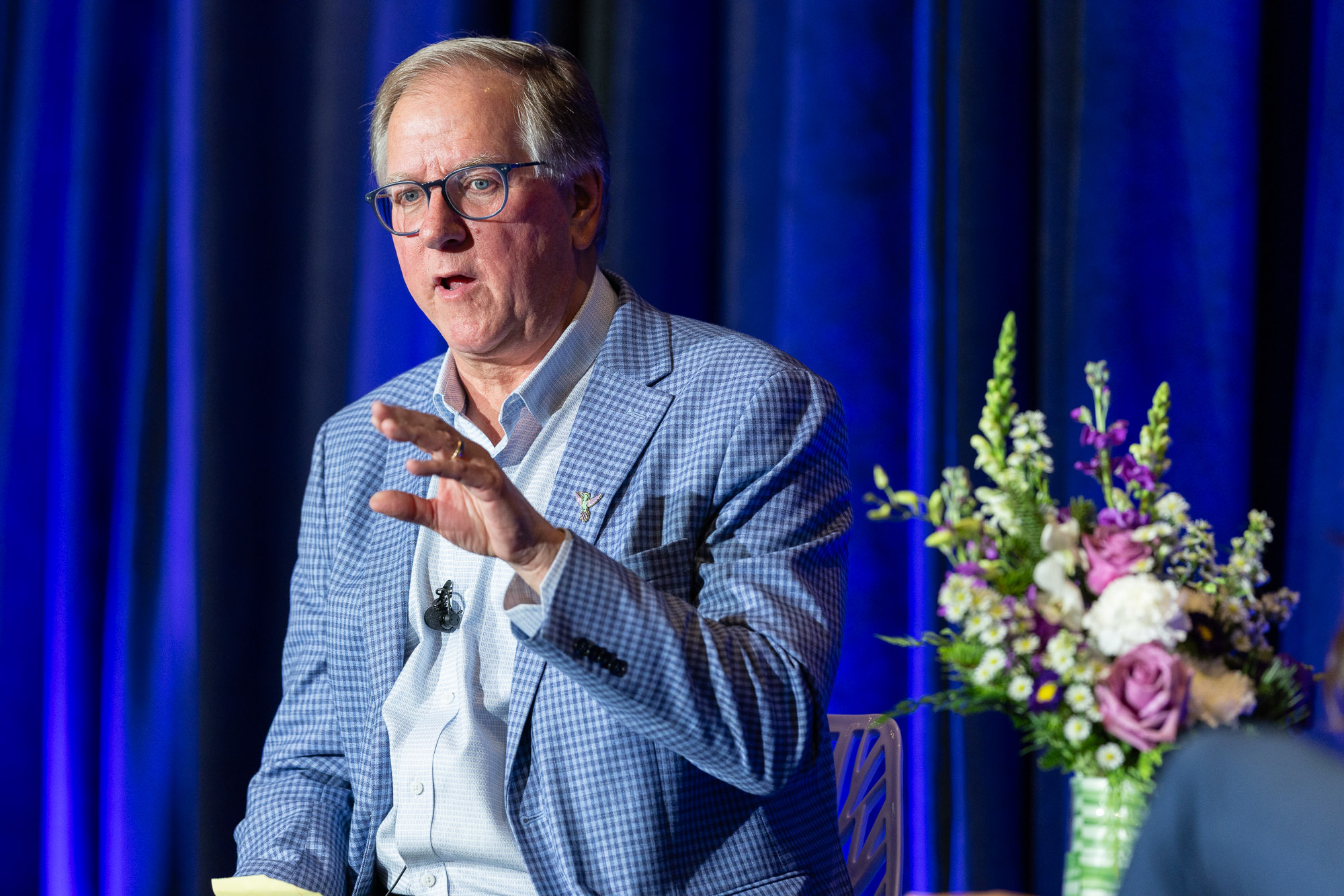 Trade and channel expert delivers a presentation at Trade and Channel Strategies