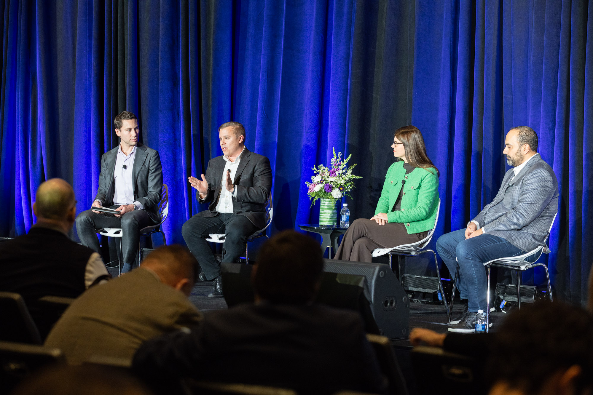 Four pharma industry leaders deliver a panel discussion at Trade and Channel Strategies