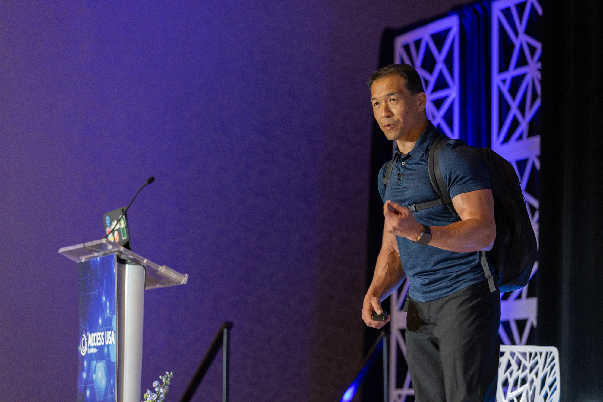 Keynote presentation at Access USA conference